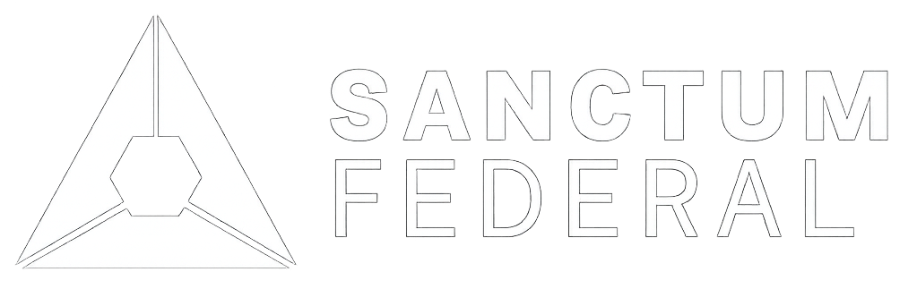 All White Sanctum Logo